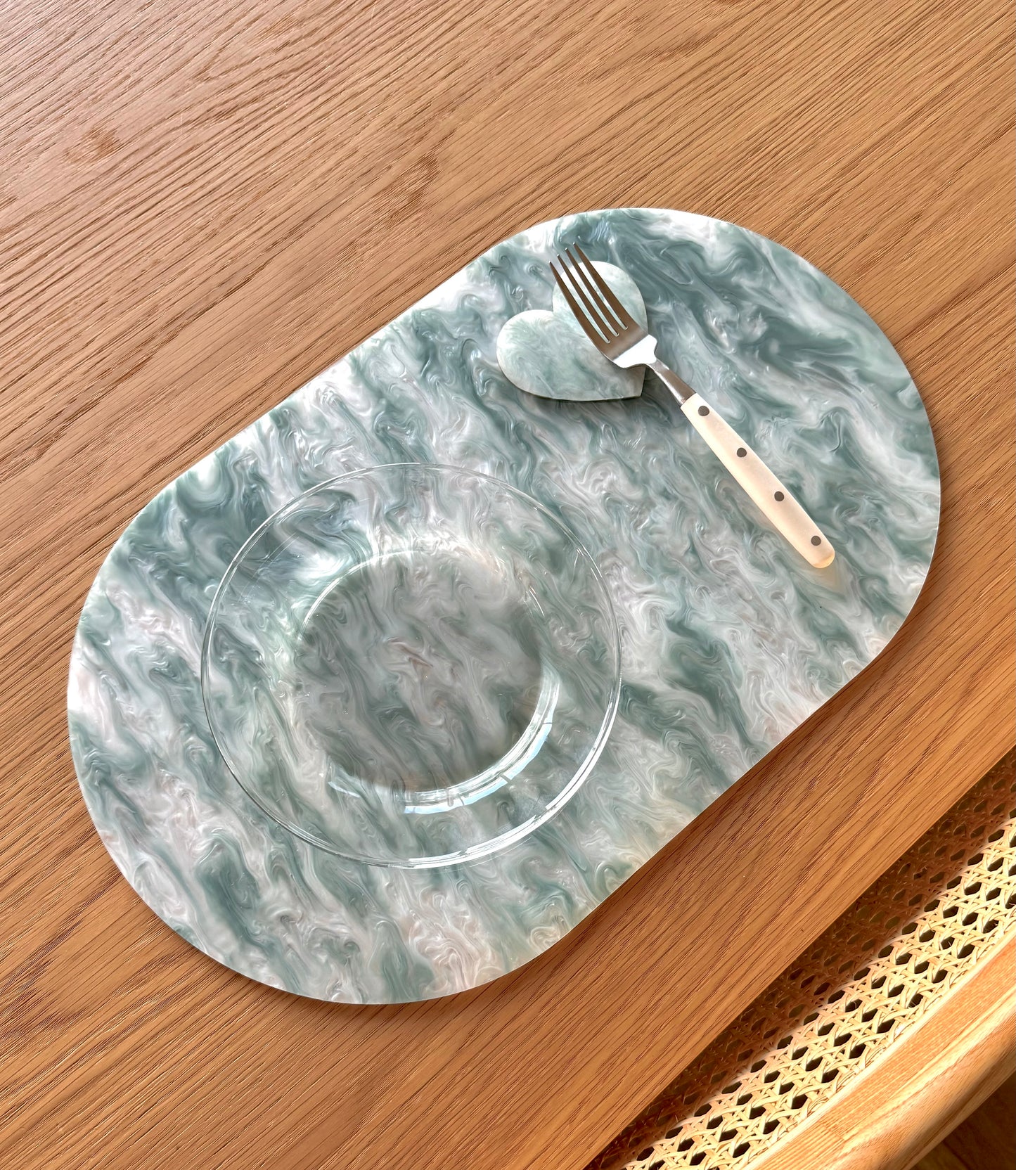 Pearl Acrylic Placemat